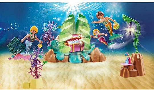 Playmobil Магия Mermaid with Snail Gondola за 4+ години години