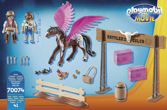 Playmobil Филмът Marla and Del with Flying Horse за 5+ години години