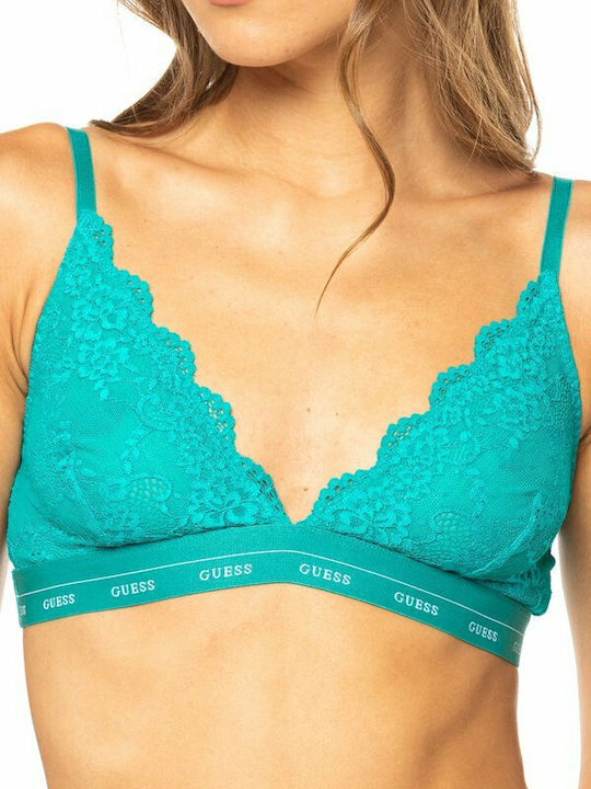 Guess Women's Bralette Bra Petrol