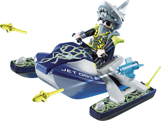 Playmobil Top Agents Team S.H.A.R.K. Rocket Rafter για 6 ετών