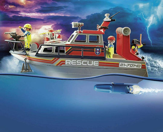 Playmobil City Action Fire Rescue with Personal Watercraft για 4-10 ετών