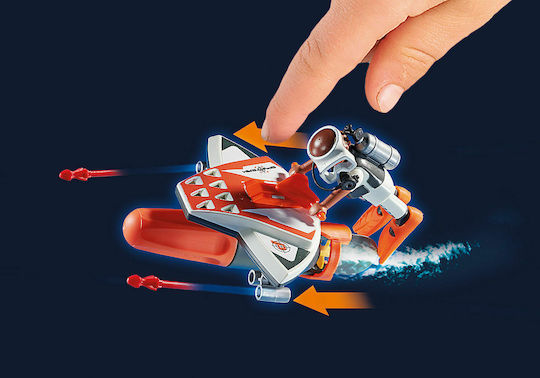 Playmobil Топ агенти Spy Team Underwater Wing за 6+ години години