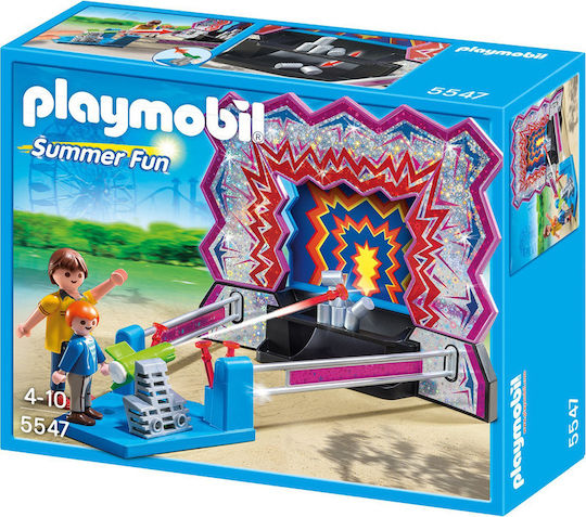 Playmobil Summer Fun Tin Can Shooting Game for 4-10 years old