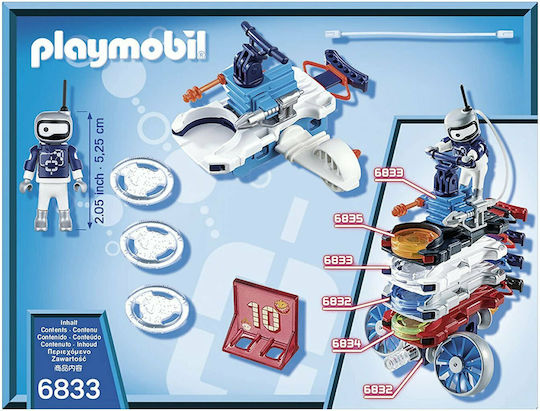 Playmobil Acțiune Icebot cu disc de lansare pentru 5+ ani ani