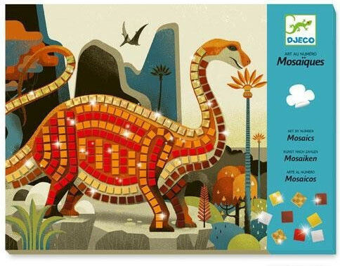 Djeco Mosaic Dinosaurs for Children 4+ years old Years