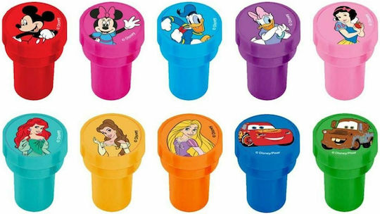 Διακάκης Σφραγίδες Mickey, Minnie, Cars, Princess για Παιδιά 3+ Ετών (Διάφορα Σχέδια) 1τμχ