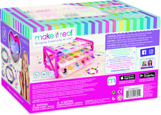 Make It Real Κοσμήματα Ultimate Bead Studio για Παιδιά 8+ Ετών