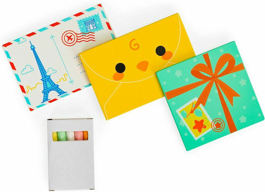 Ecotoys Γραμματοκιβώτιο με Μαυροπίνακα από Ξύλο για 3+ Ετών