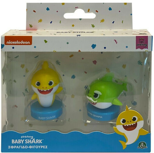 Giochi Preziosi Stamps 2 Pack Baby Shark for Children 3+ years Years (Various Designs/Assortment of Designs) 1pc
