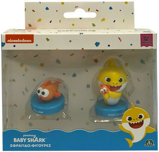 Giochi Preziosi Stamps 2 Pack Baby Shark for Children 3+ years Years (Various Designs/Assortment of Designs) 1pc