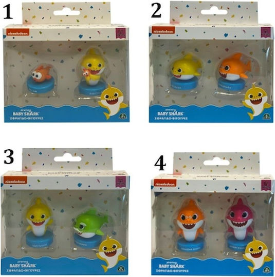 Giochi Preziosi Stamps 2 Pack Baby Shark for Children 3+ years Years (Various Designs/Assortment of Designs) 1pc