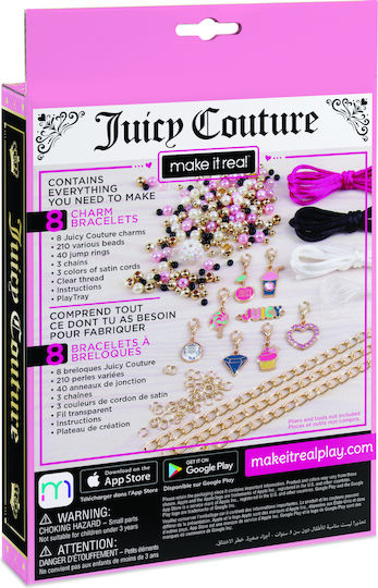 Make It Real Κοσμήματα Juicy Couture: Pink And Precious Bracelets για Παιδιά 8+ Ετών