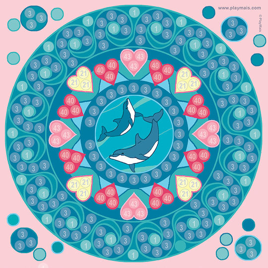 Playmais Mosaic Mandala Images for Children 8+ years old Years