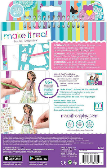 Make It Real Ζωγραφική Blooming Creativity για Παιδιά 6+ Ετών
