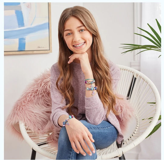 Make It Real Κοσμήματα Halo Charms Bracelets True Blue για Παιδιά 8+ Ετών