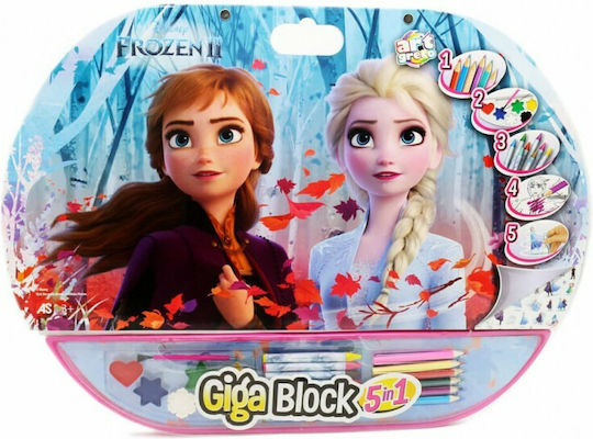 AS Malerei Giga Block 5 Σε 1 Disney Frozen für Kinder 3+ Jahre alt+ Jahre