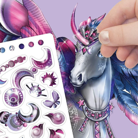 Nebulous Stars Ζωγραφική Creative Sketchbook Fantasy Horses Space για Παιδιά 7+ Ετών