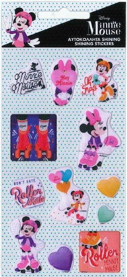 Gim Αυτοκόλλητα Shining Minnie Mouse 12τμχ