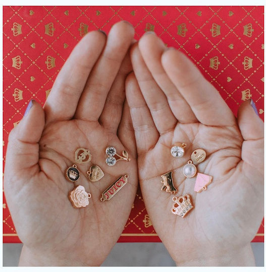 Make It Real Bijuterii Chains Charms Juicy Couture Gold 5 pentru copii de 8+ ani+ ani