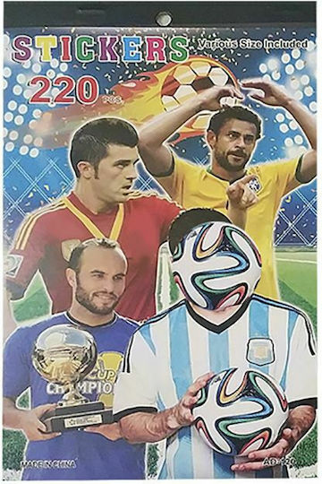 Justnote Sticker Album Soccer Various Designs 1pc