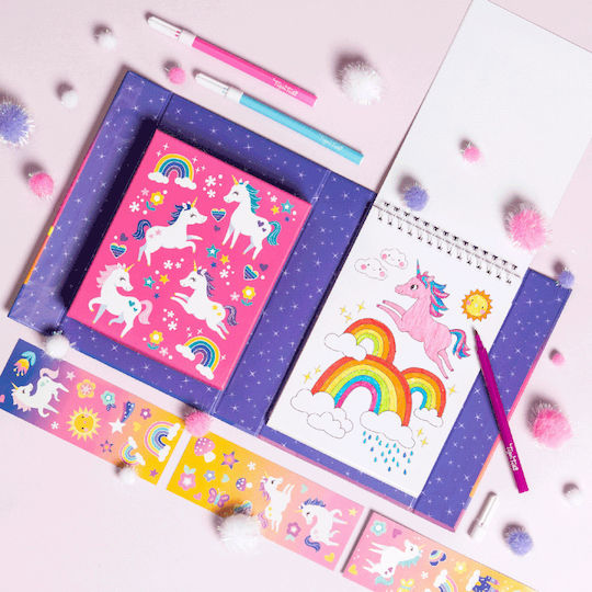 Tiger Tribe Malerei Malblock & Collage "Unicorns"