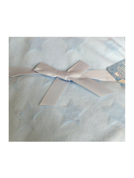 Soft Touch Κουβέρτα Αγκαλιάς & Λίκνου Αστεράκι 75x100εκ.