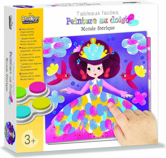 Crealign Painting Finger paints Fairy World for Children 3+ years Years