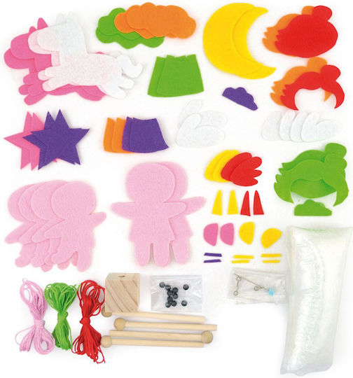 Andreu Toys Κεντήματα Φτιάξε Το Δικό Σου Κρεμαστό Διακοσμητικό Από Τσόχα