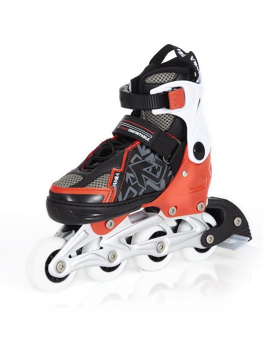 AMILA Inline Αυξομειούμενα Rollers Κόκκινα Παιδικά