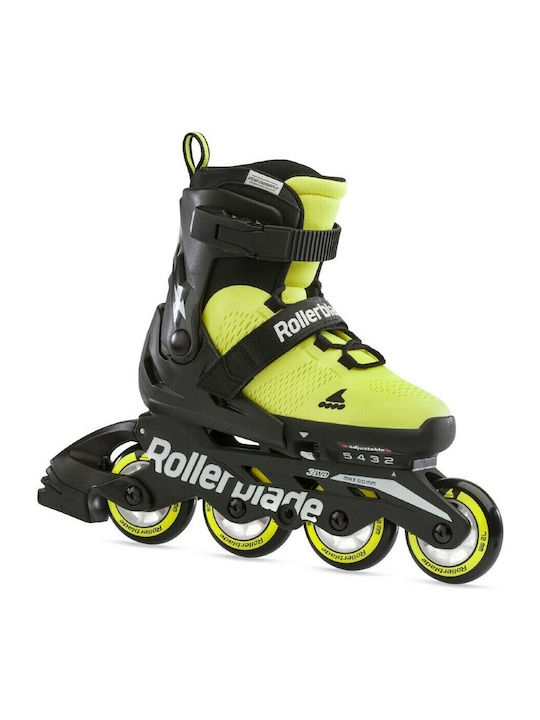 Rollerblade Microblade SE Inline Αυξομειούμενα Rollers Κίτρινα Παιδικά