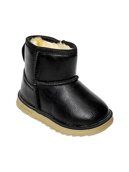 Sport Hg Kids Boots with Zipper Black