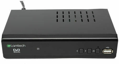 Lamtech LAM020915 LAM020915 Ψηφιακός Δέκτης Mpeg-4 Full HD (1080p) με Λειτουργία PVR (Εγγραφή σε USB) Σύνδεσεις SCART / HDMI / USB
