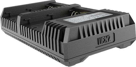 NiteCore Διπλός Φορτιστής Μπαταρίας UCN2 Pro Συμβατός με Canon
