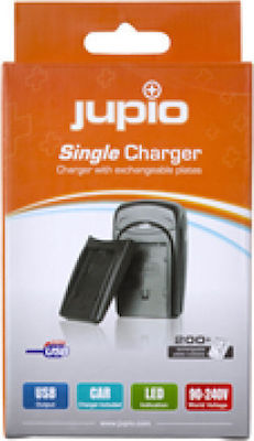 Jupio Single Battery Charger JSC0010+JCP0039 Compatible with Nikon EN-EL20