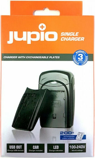 Jupio Single Battery Charger Single Charger Compatible with Panasonic