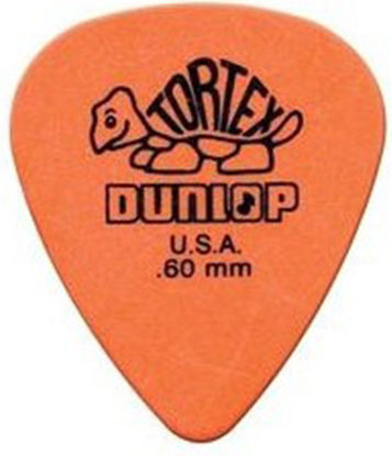 Dunlop Pick Guitar Tortex Standard Thickness 0.60mm Packaging 1pcs