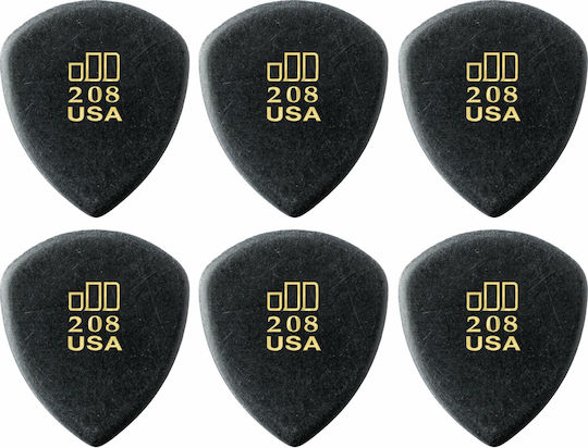 Dunlop Πένες Κιθάρας Jazztone Large Point Tip Pick Σετ 6τμχ