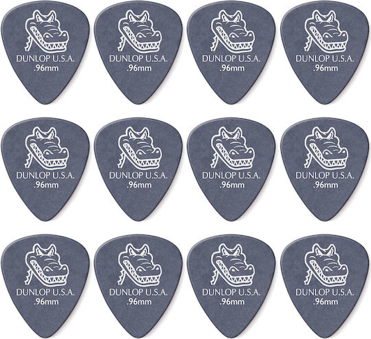 Dunlop Pene Chitară Gator Grip Pick Grosime 0.96mm Set 12buc