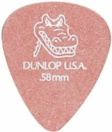 Dunlop Pick Guitar Gator Grip Pick Thickness 0.58mm Packaging 1pcs