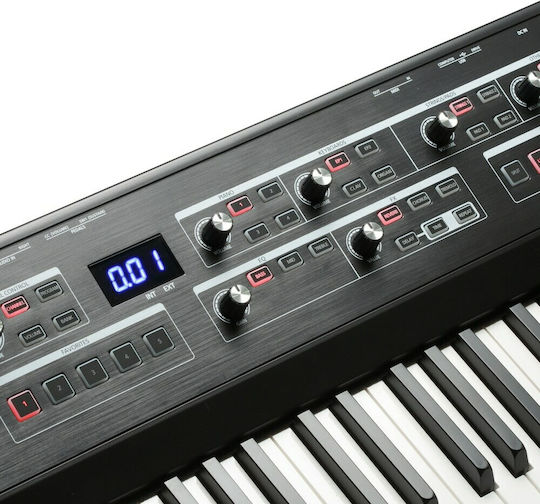 Kurzweil Electric Stage Piano SP1 with 88 Weighted Keys and Connection with Headphones and Computer Black