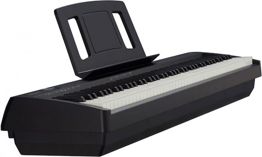 Roland Electric Stage Piano FP-10 Set with 88 Weighted Keys Built-in Speakers and Connection with Headphones and Computer Black