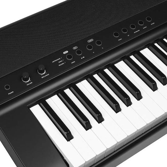 Medeli Electric Stage Piano SP201 with 88 Weighted Keys Built-in Speakers and Connection with Headphones and Computer Black