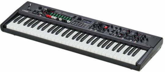 Yamaha Електрически Етап Пиано YC61 с 61 Полупретеглени Клавиши и Свързване със Слушалки и Компютър Черно