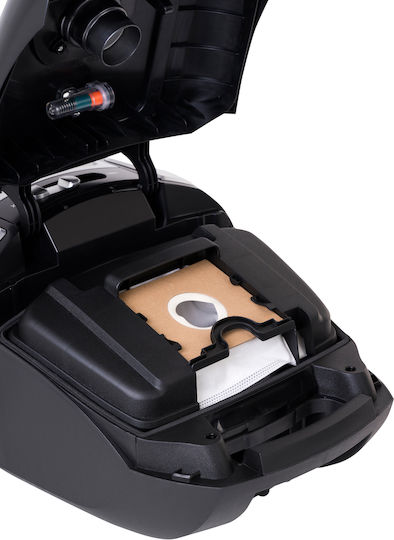 Juro-Pro Palma Aspirator 800W cu sac 4lt Neagră