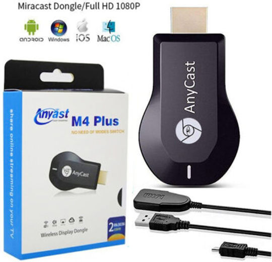 Smart TV Stick Anycast M4 Plus Full HD με Wi-Fi / HDMI