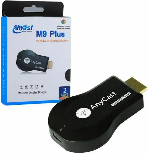 Gigastone Smart TV Stick AnyCast M9 Plus Full HD with Wi-Fi / HDMI