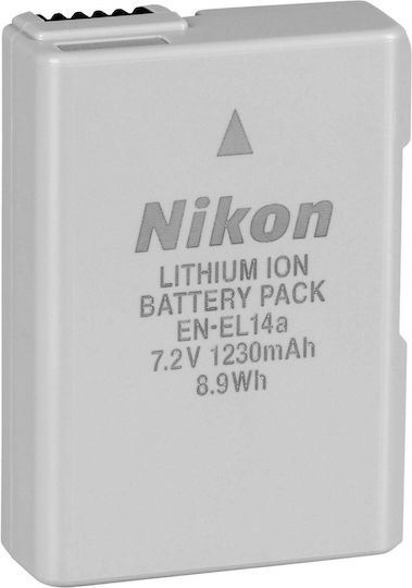 Nikon Μπαταρία Φωτογραφικής Μηχανής EN-EL14a Ιόντων-Λιθίου (Li-ion) 1230mAh