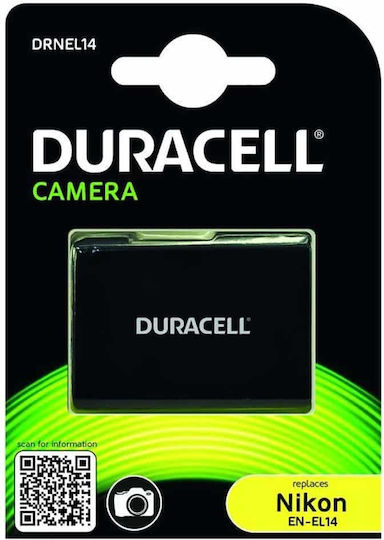 Duracell Μπαταρία Φωτογραφικής Μηχανής DRNEL14 Ιόντων-Λιθίου (Li-ion) 1100mAh Συμβατή με Nikon