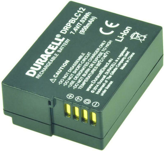 Duracell Μπαταρия за фотоапарат DRPBLC12 Литиево-йонни (Li-Ion) 950mAh Съвместима с Panasonic