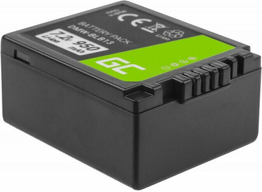 Green Cell Μπαταρία Φωτογραφικής Μηχανής DMW-BLB13 CB84 Ιόντων-Λιθίου (Li-ion) 950mAh Συμβατή με Panasonic